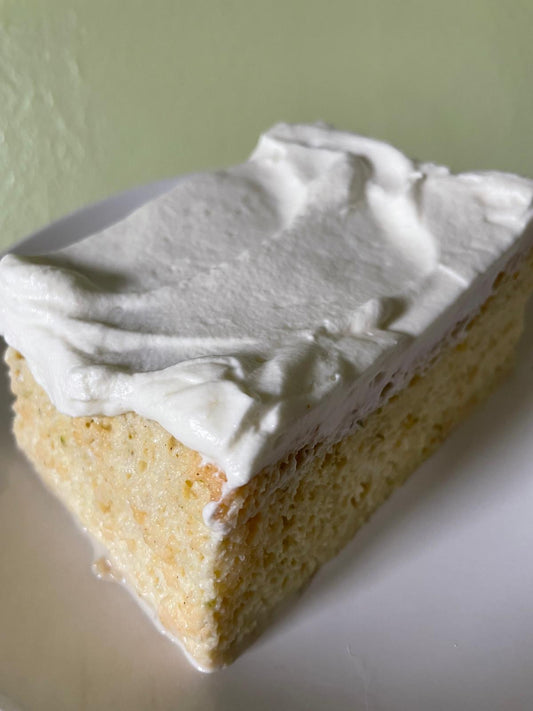 Tres Leches cake--simple and satisfying