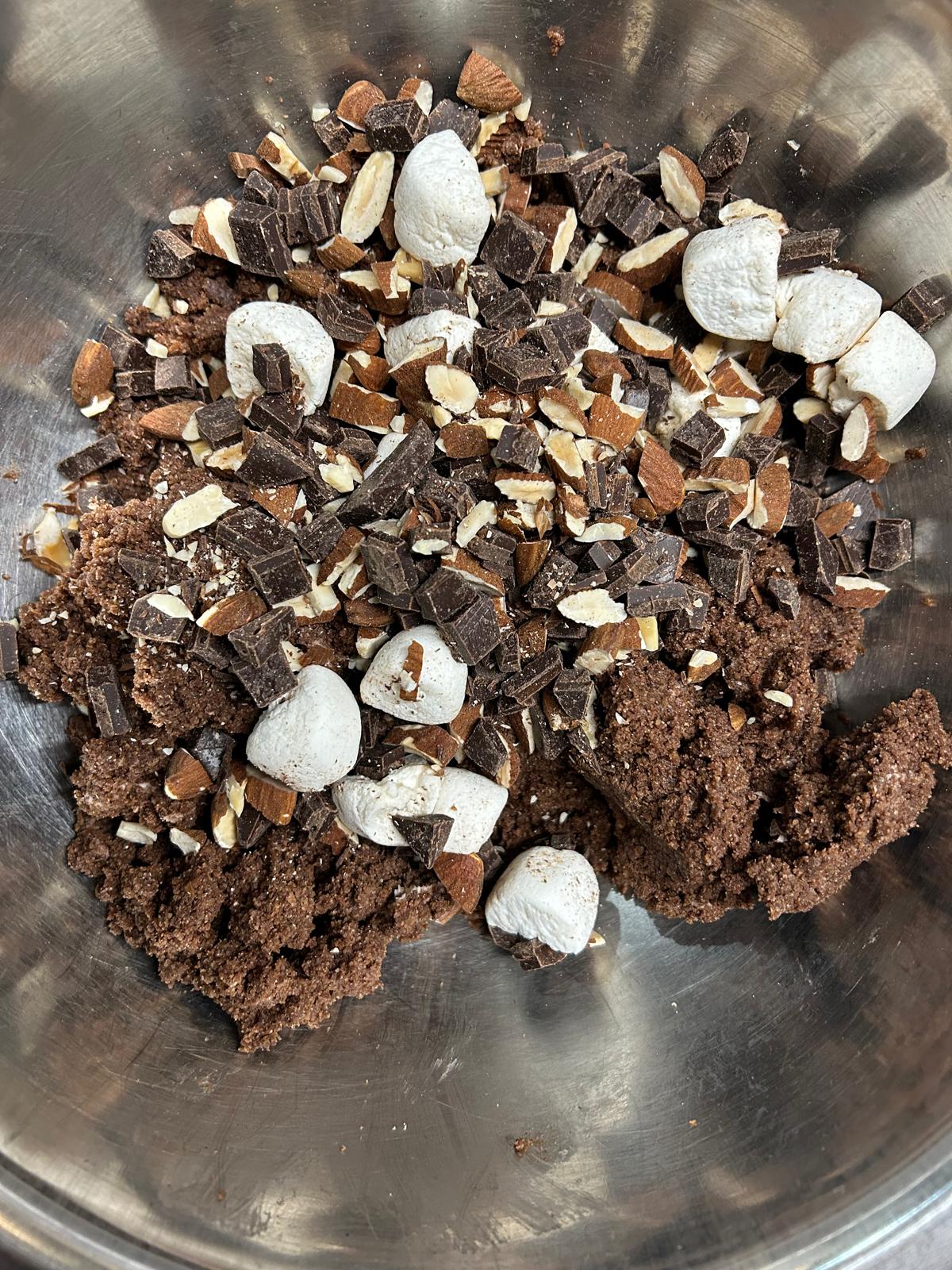 Rocky road cookie dough (vegan)